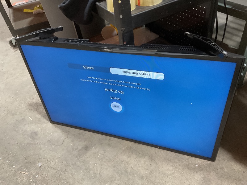 Photo 1 of **DIRT. SCRATCHES**Samsung - 40" Class 5 Series LED Full HD Smart Tizen TV (2019)