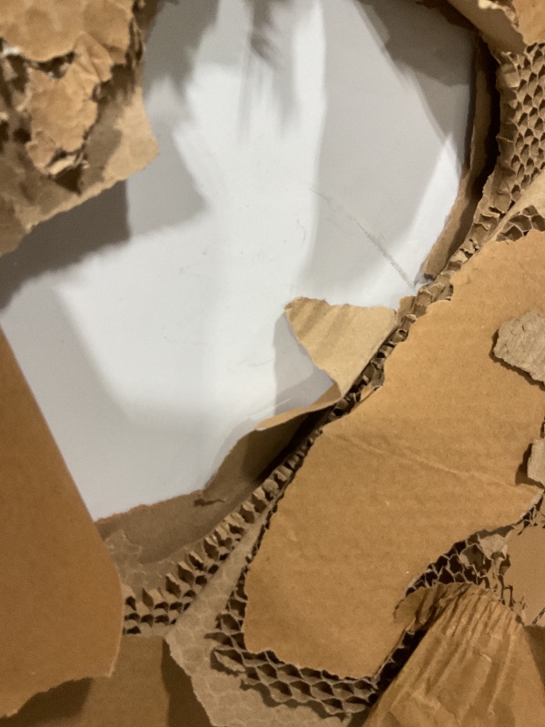 Photo 1 of **SCRAPE ON EDGE. SCRATCH ON CENTER **MaxGear Glass White Board 72"x48"(6' x4'), Wall Mounted Magnetic Glass Dry Erase Board, Extra Large Frameless Whiteboard with 1 Eraser,3 Markers and 6 Magnets for Office, School, Home