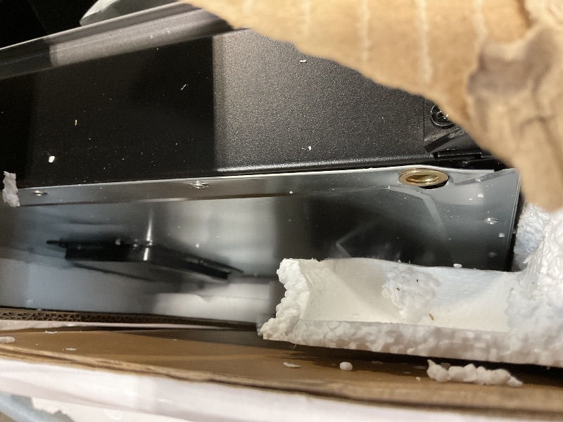 Photo 1 of **DIRT. DENTS. DOOR IS LOOSE**Masterbuilt® 30-inch Digital Electric Vertical BBQ Smoker with Leg Kit, Side Wood Chip Loader and 710 Cooking Square Inches in Black, Model MB20070421