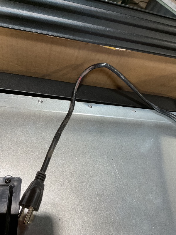 Photo 1 of **SCRAPES. DIRT. DENTS**Masterbuilt® 40-inch Digital Electric Vertical BBQ Smoker with Leg Kit, Side Wood Chip Loader and 970 Cooking Square Inches in Black, Model MB20070122