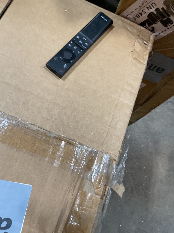 Photo 1 of **SELLING FOR PARTS. DOES NOT POWER ON**Samsung 75-Inch Class Crystal UHD U8000F 4K Smart TV (2025 Model) Endless Free Content, Crystal Processor 4K, MetalStream Design, Knox Security, Alexa Built-in
