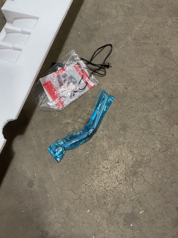 Photo 1 of **MAJOR DAMAGE TO SCREEN. MISSING LEG. SELLING FOR PARTS**TCL 75 Inch Class QM6K Series | Mini LED QLED 4K HDR | 75QM6K, 2025 Model | 120HZ-144HZ High Brightness Smart Google TV Dolby Atmos Onkyo Audio | Voice Remote Alexa Gaming Streaming Television