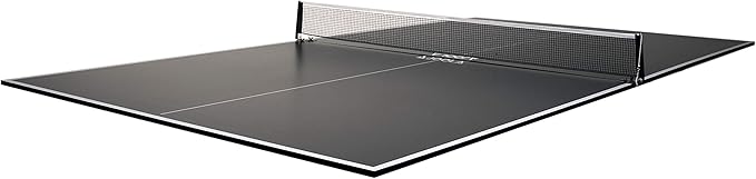 Photo 1 of ****DAMAGED SEE PHOTOS****JOOLA Ping Pong Conversion Top with Net Set for Billiard and Pool Tables - Regulation Top Converts Billiards into Ping Pong Table - Includes Foam Padding for Protection - Steel Frame Option