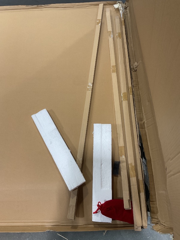 Photo 1 of ****DAMAGED SEE PHOTOS****JOOLA Ping Pong Conversion Top with Net Set for Billiard and Pool Tables - Regulation Top Converts Billiards into Ping Pong Table - Includes Foam Padding for Protection - Steel Frame Option