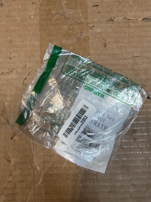 Photo 1 of 20 Pcs Vertical Chain Connector for Roman Blinds Replacement Clips for Chain and Cord(Stainless Steel,Stylish)