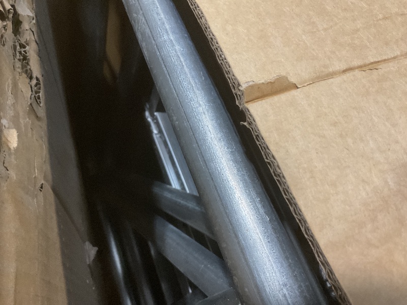 Photo 1 of ** SCRAPES FROM TRANSPORT**Scaffolding Work Platform, Rolling Scaffolding with Wheels, Scaffold for Building Construction, Interior Painting, Home Improvement?59.0" Height, 500LBS Capacity, Silver)