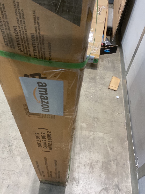 Photo 1 of ** SOUNDS FOR BREAKFAST PARTIAL SET. ONE BOX OF. * 2*Barrington 9 ft Aurora Outdoor Ping Pong Table Easy Assembly Official Size Combo Dining and Tennis Table with Removable Metal Net and Fitted Table Cover