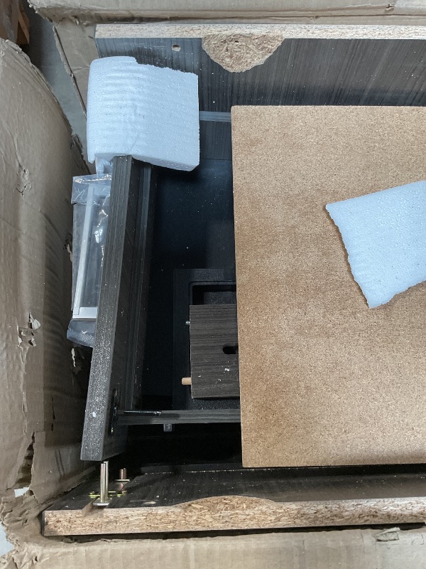 Photo 1 of **MAJOR DAMAGE. SELLING FOR PARTS **Regency Legacy Desk Pedestal File One Box Drawer, Ash Grey