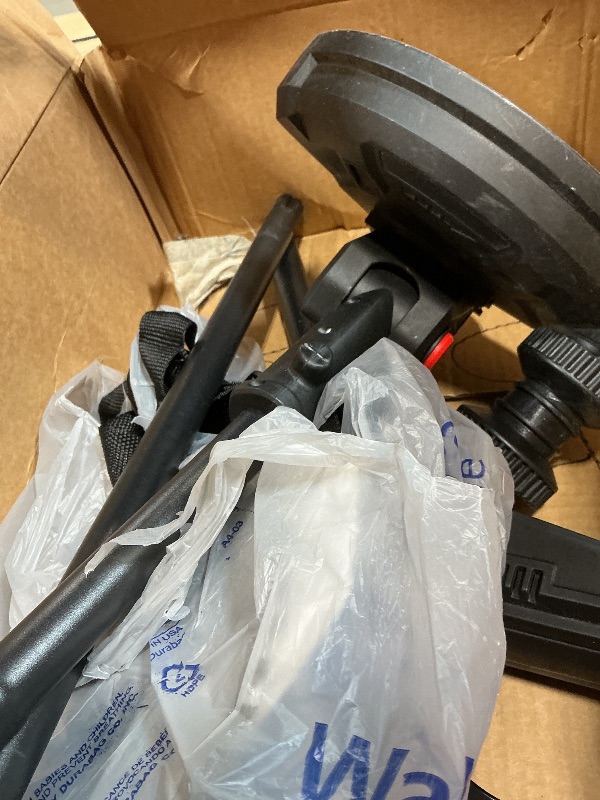 Photo 1 of ***FOR PARTS ONLY/ MISSING PIECES*** SMILOVII 21V Cordless Weed Wacker Lawn Edger, 4.6lbs Lightweight Battery Powered String Trimmer, 4-in-1 Brush Cutter with Metal Blades, Wire Brush & Guide Wheel for Garden Edging (2 Batteries, 2.0Ah)