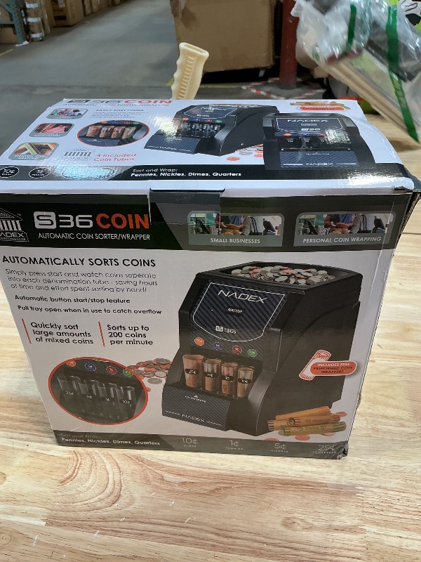 Photo 1 of **RECOMENDED FOR PARTS FREQUENTLY JAMS*** Nadex 36S Automatic Coin Sorter