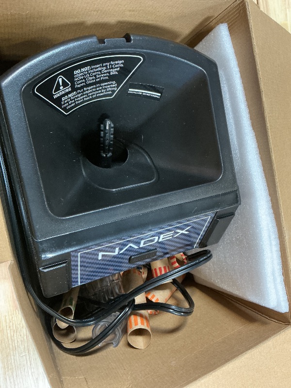 Photo 1 of **RECOMENDED FOR PARTS FREQUENTLY JAMS*** Nadex 36S Automatic Coin Sorter