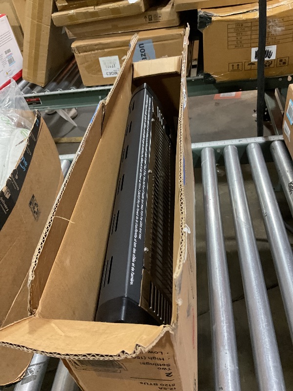 Photo 1 of **No Power** Shinic Electric Garage Heaters with Remote Control, 1500W/750W Ceiling Mounted Radiant Quartz Heater with Work Light, 90° Rotation, 5 Mode Settings, Electric Heater for Garage, Shop, Patio Large Room