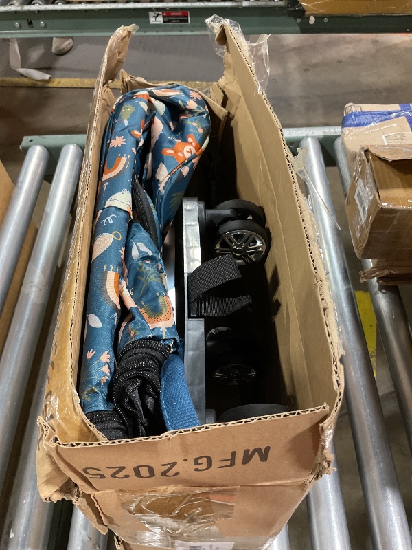 Photo 1 of 2 in 1 Shopping Cart with Wheels, Portable Utility Dolly, Luggage Cart, Foldable Hand Truck with Built-in Removable Waterproof Bag for Shopping, Camping, Travel (Animal World)