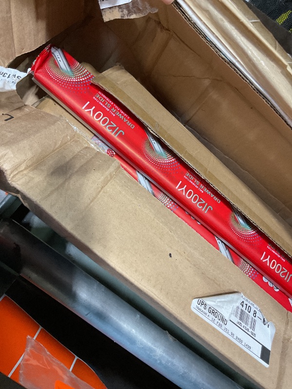 Photo 1 of 18 inch Drawer Slides 6 Pairs (12pcs) Soft Self Close 3 fold Full Extension Ball Bearing Cabinet Drawer Glides Side Mount for Dresser, Cabinet, Kitchen 100 LB Capacity 18" Silver