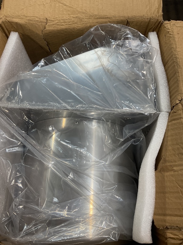 Photo 1 of 10 Inch Hooded Wall Vent with Screen and Damper, Exterior Wall Exhaust Vent Cover Cap for Kitchen Range Hood Dryer Ventilation and Outdoor Air Exhaust, Stainless Steel