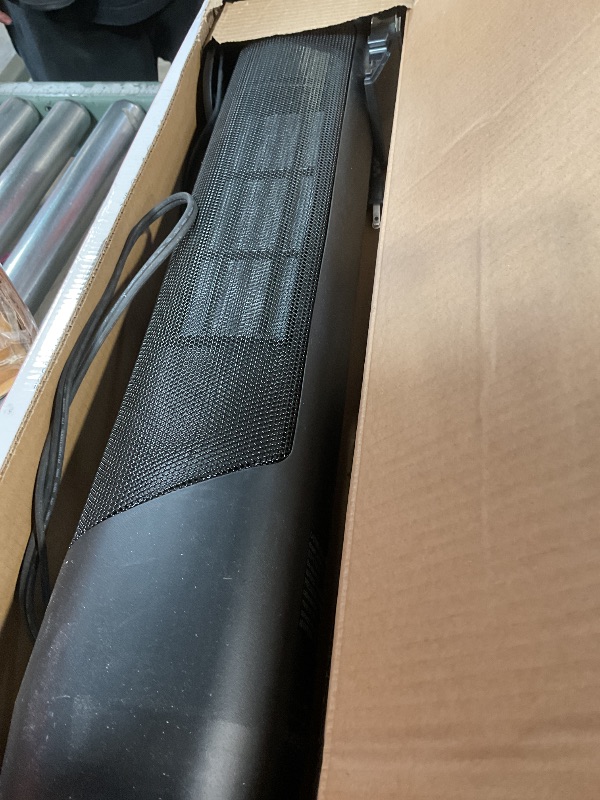 Photo 1 of ***FOR PARTS ONLY/ MISSING ASSEMBLY PIECES/ NON-FUNCTIONAL*** Lasko Oscillating Digital Ceramic Tower Heater for Large Rooms, with Adjustable Thermostat, Timer and Remote Control, 29 Inches, 1500W, Black, 5586