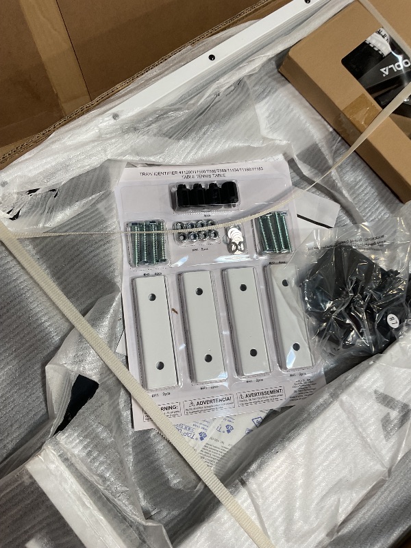 Photo 1 of JOOLA Rally TL Professional MDF Indoor Ping Pong Table w/ Quick Clamp Table Tennis Net & Post Set - 10 Minute Easy Assembly - Corner Ball Holders - Tournament Quality - Includes Playback Mode