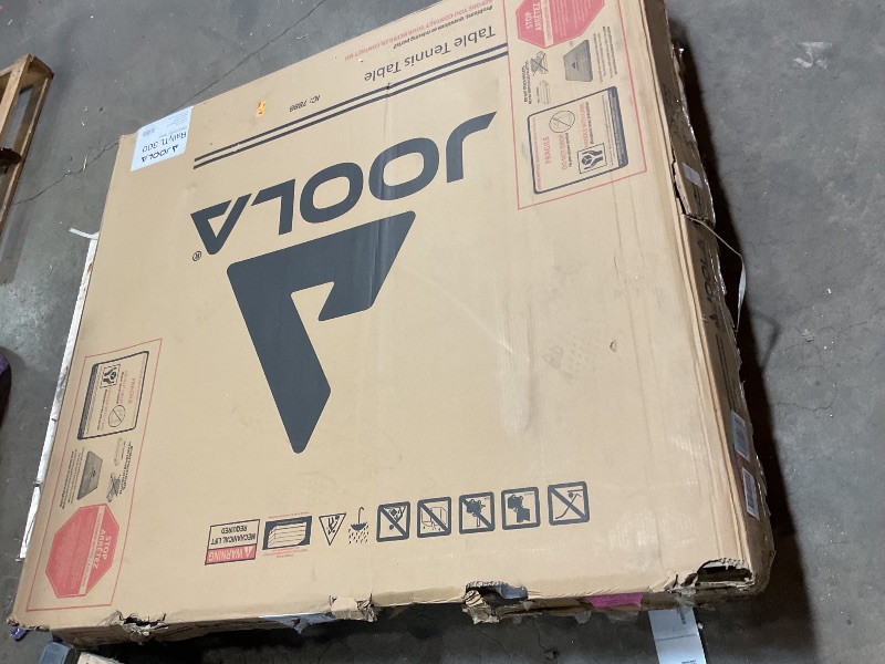 Photo 1 of JOOLA Rally TL Professional MDF Indoor Ping Pong Table w/ Quick Clamp Table Tennis Net & Post Set - 10 Minute Easy Assembly - Corner Ball Holders - Tournament Quality - Includes Playback Mode