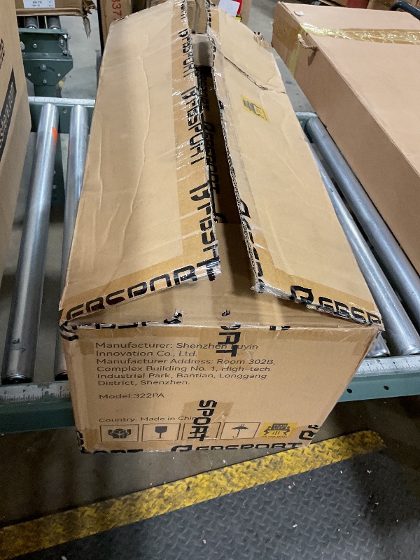 Photo 1 of FBSPORT Inflatable Air Gymnastics Mat Training Mats 4/8 inches Thickness Gymnastics Tracks for Home Use/Training/Cheerleading/Yoga/Water with Pump