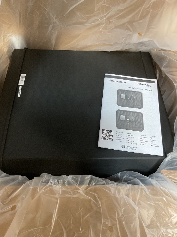 Photo 1 of **FOR PARTS ONLY/ NON-FUNCTIONAL*** SentrySafe Fireproof and Waterproof Large Safe with Backlit Digital Keypad and Override Key for Passports, Money, Jewelry, 0.81 Cubic Feet, FPW082HTC