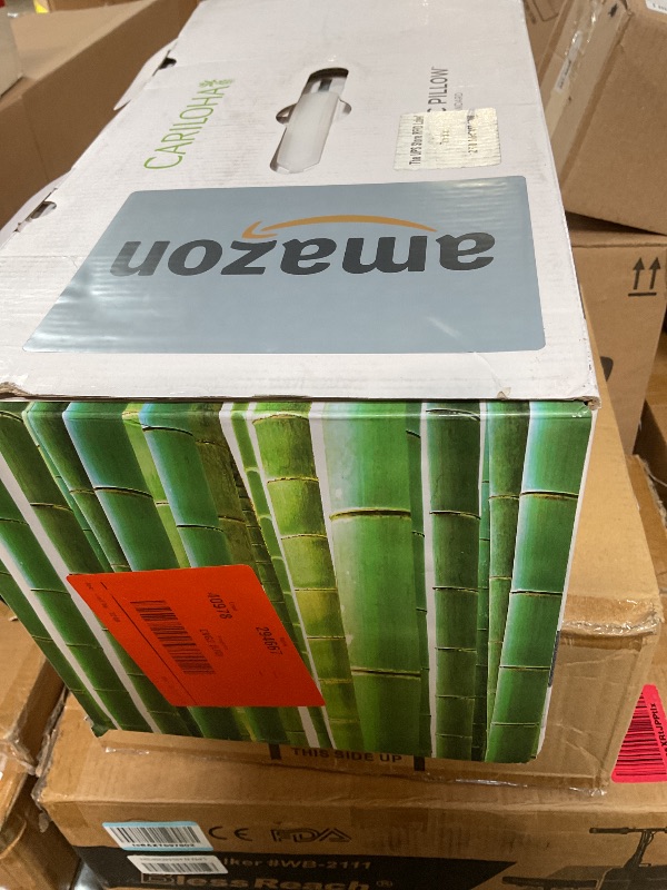 Photo 1 of ***MINOR ODOR** Cariloha Luxurious Cooling Classic Pillow | Standard | White | 32"x20" | Viscose Material | Naturally breathable, Hypoallergenic, and Moisture wicking