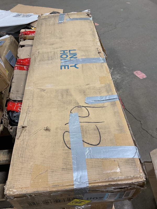 Photo 1 of ***FOR PARTS / MISSING ASSEMBLY PIECES*** LINSY Fluted Dresser for Bedroom with 6 Drawers, Mid Century Modern Chest of Drawers with Gold Metal Handles, Wide Boho Wood Dressers, Large Farmhouse Storage Cabinet for Bedroom, Living Room, Oak