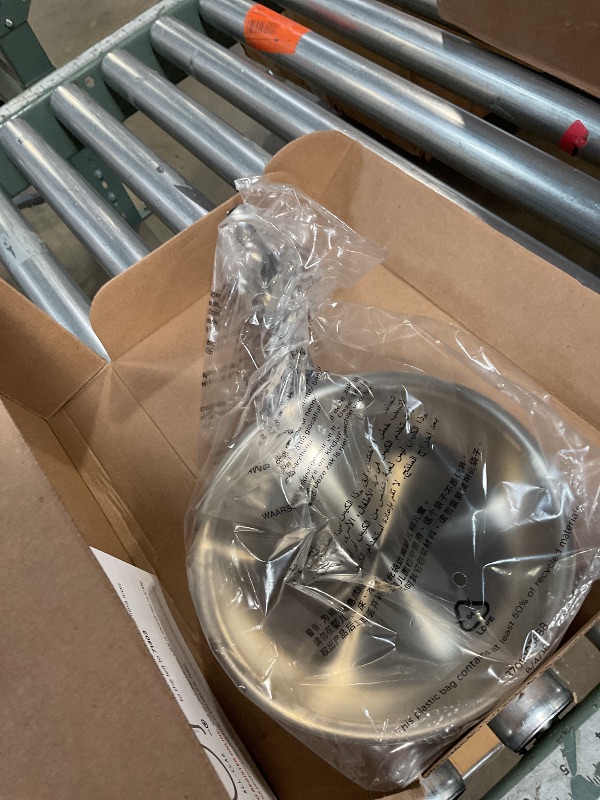 Photo 7 of All-Clad Copper Core 5-Ply Stainless Steel Cookware Set 10 Piece Induction Oven Broiler Safe 600F Pots and Pans Silver