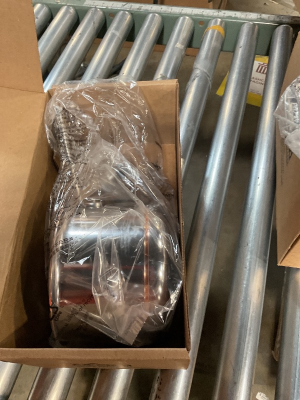 Photo 15 of All-Clad Copper Core 5-Ply Stainless Steel Cookware Set 10 Piece Induction Oven Broiler Safe 600F Pots and Pans Silver