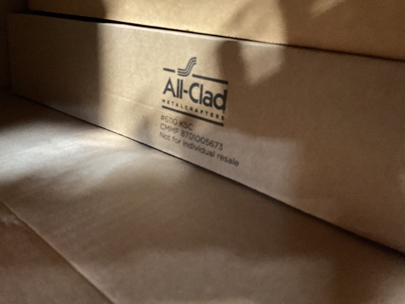 Photo 5 of All-Clad Copper Core 5-Ply Stainless Steel Cookware Set 10 Piece Induction Oven Broiler Safe 600F Pots and Pans Silver