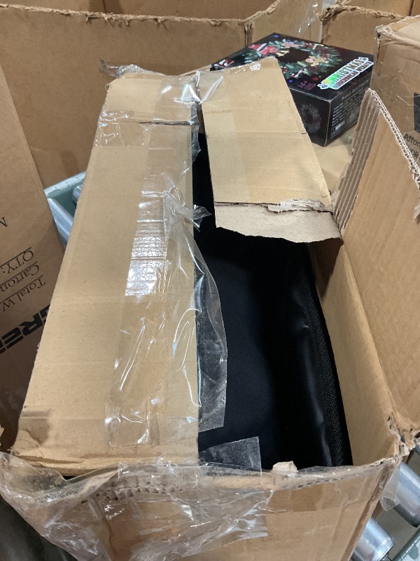 Photo 1 of ***MISSING HEAD PIECE*** DOPICT Massage Mat, Detachable Neck Massager, Full Body Vibration Heating, Massage Pad with 10 Vibrating Motors and 9 Speed Settings for Home Office Use, Gift for Men Women Parents Christmas,Black