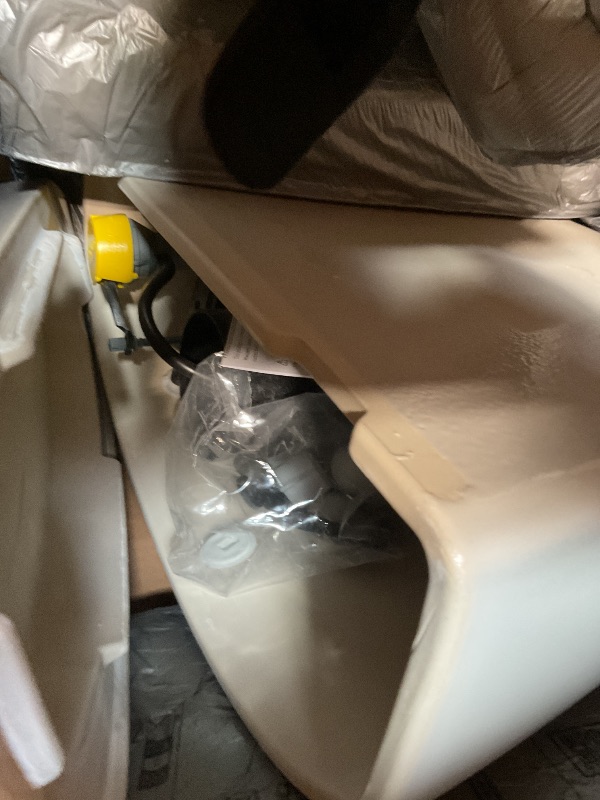 Photo 1 of **JUST BACK PIECE NO BOWL** KOHLER Cimarron Comfort Height Two-piece elongated 1.6 gpf chair-height toilet