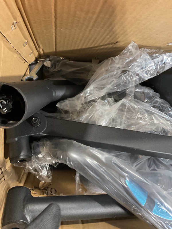 Photo 1 of *missing hardware**FOUSAE Elliptical Exercise Machine, 16-Level Magnetic Resistance Elliptical Machine for Home Trainer with Hyper-Quiet Drive, 15.5IN Stride, LCD Monitor & App Support, 350LBS Weight Capacity