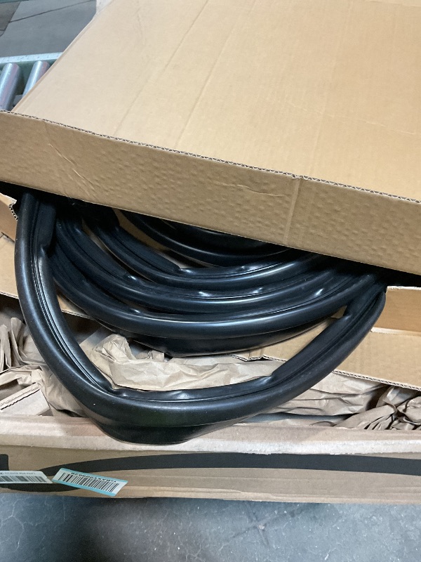 Photo 1 of 018-478 RV Double Bulb Slide Out Seal, 2 Inch Width x 2.25 Inch Height x 28 Feet Long Black Rubber RV Slide Seal Wiper Replacement Weather Stripping