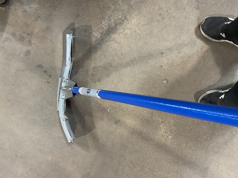 Photo 1 of ***MAJOR DAMAGE ***MARSHALLTOWN Floor and Tile Scraper, 54 Inch Handle, 22 Inch Blade, Standard Floor Scraper, Made In The USA, FFS22