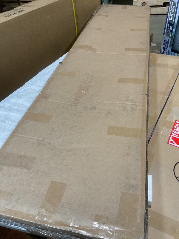 Photo 1 of AFI, Sophia Adjustable Modern King Solid Wood Headboard, White