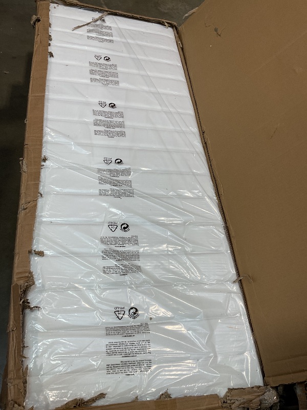 Photo 1 of **NO HARDWARE MISSING PARTS***Feonase Full Size Lift Up Storage Bed Frame, Velvet Upholstered Platform Bed Frame with Wingback Headboard, Hydraulic Storage, No Box Spring Needed, White