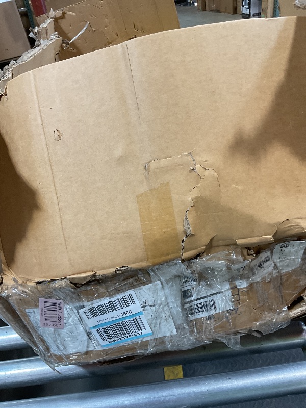 View 2 of **MISSING BLACK EXTENSION PIECE. Selling for parts**2-Ton Folding Engine Hoist Cherry Picker 4400 Lb Capacity Hydraulic Shop Crane with Telescoping Boom 6 Caster Wheels for Automotive Repair Garage Use Includes Hitch and Storage Stand Yellow