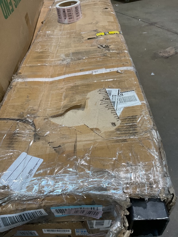 Photo 1 of **DIRT/RUST**60 Inch Clamp on Pallet Forks 2000LBS Capacity Heavy Duty Quick Attach Bucket Fork with Adjustable Stabilizer Bar for Tractor Loader Skid Steer,Black