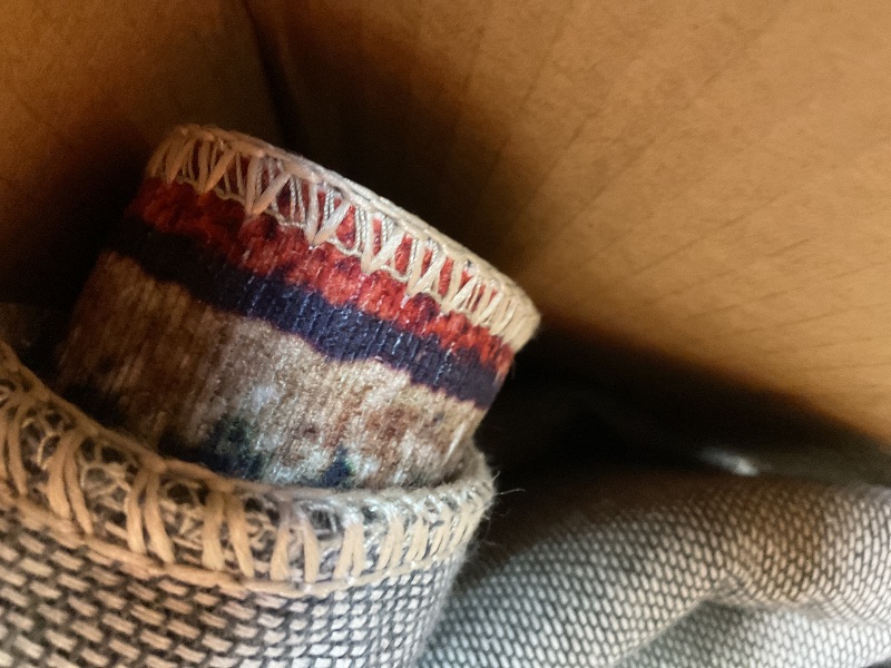 Photo 1 of **DIRT FROM TRANSPORT **Loloi II Layla Collection LAY-02 Spice / Marine