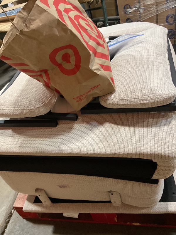 Photo 1 of **DIRT. SCRAPES**Marsail 65 Inch Loveseat Sofa, 2-Seater Modern Comfy Couch with Deep Seats, Upholstered Linen Couches for Living Room, Bedroom, Office,Apartment, Beige