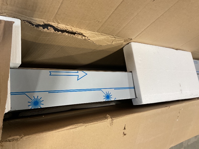 Photo 1 of **MISSING BOTH KEYS. BEND DAMAGE. SELLING FOR PARTS**Bobrick 3949 ClassicSeries Stainless Steel Surface-Mounted Convertible Paper Towel Dispenser/Waste Receptacle, Satin Finish, 12 Gallon Capacity, 17-1/2" Width x 56-5/16" Height