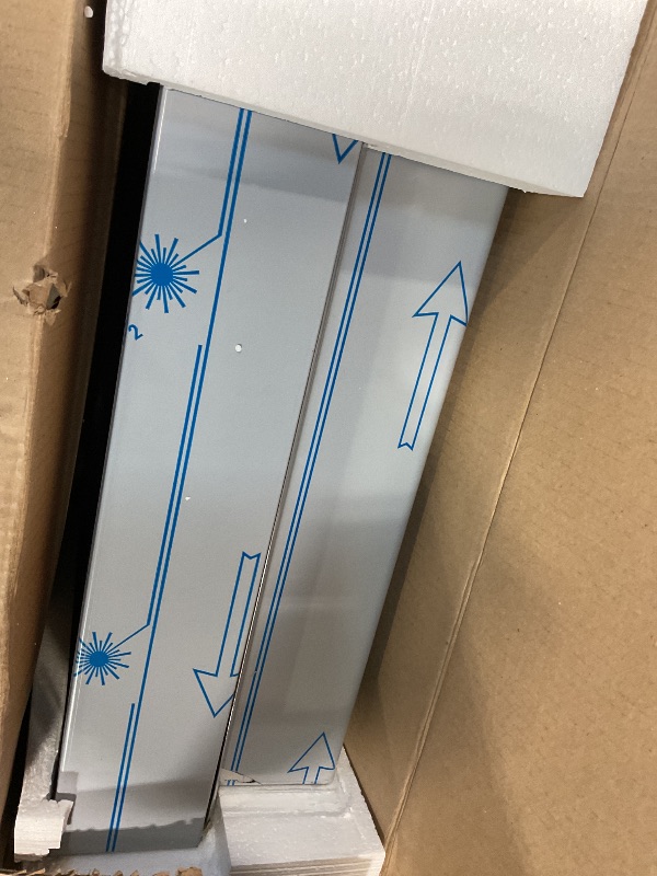 Photo 1 of **MISSING BOTH KEYS. BEND DAMAGE. SELLING FOR PARTS**Bobrick 3949 ClassicSeries Stainless Steel Surface-Mounted Convertible Paper Towel Dispenser/Waste Receptacle, Satin Finish, 12 Gallon Capacity, 17-1/2" Width x 56-5/16" Height