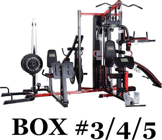 Photo 1 of **WEIGHT PATES ONLY**Signature Fitness Strength Trainer, Home Gym Machine, Parts Only