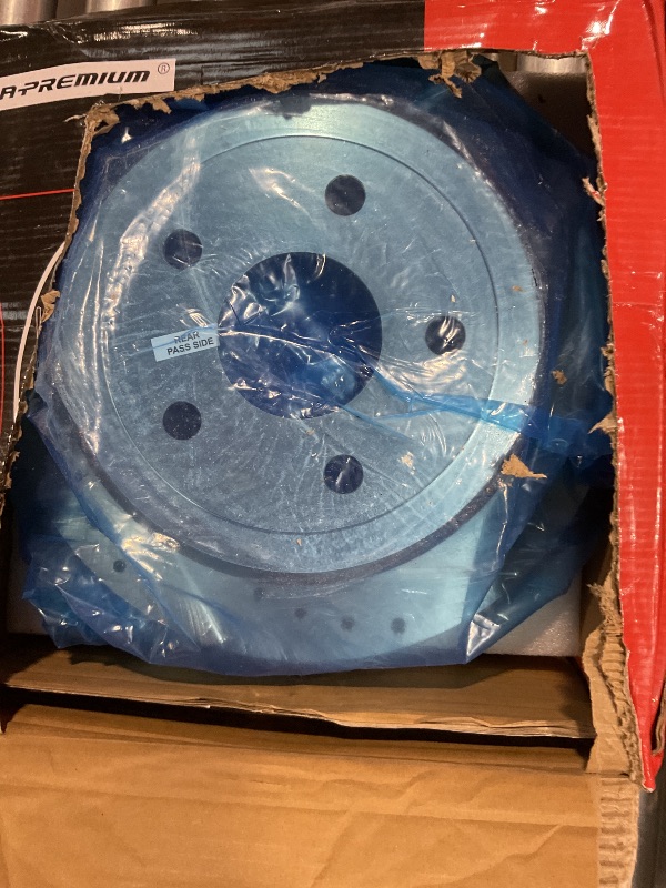 Photo 1 of A-Premium 12.00 inch (304.70mm) Front Drilled and Slotted Disc Brake Rotors + Ceramic Pads Kit Compatible with Cadillac, Chevy & GMC Models - Escalade, Avalanche, Express, Silverado, Suburban, Tahoe