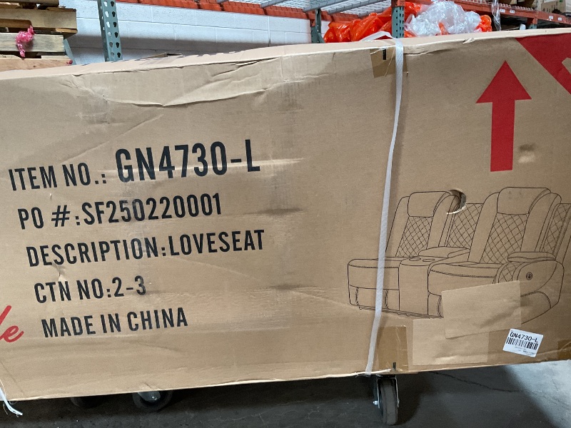 Photo 1 of ****ONE LOVESEAT NOT A COMPLETE SECTIONAL****FUOROLA Cora Power Recliner Living Room Set with LED for Living Room, Dormitory, Guest House, Playroom, Airbnb,Apartment