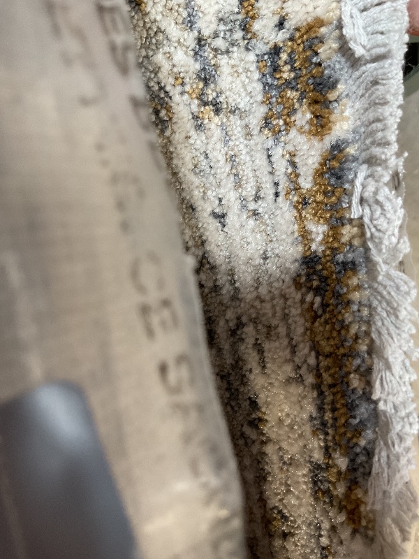 Photo 1 of Loloi Amber Lewis Alie Collection ALE-05 Gold/Beige 7'-10'' x 10', .13'' Pile Height, Area Rug