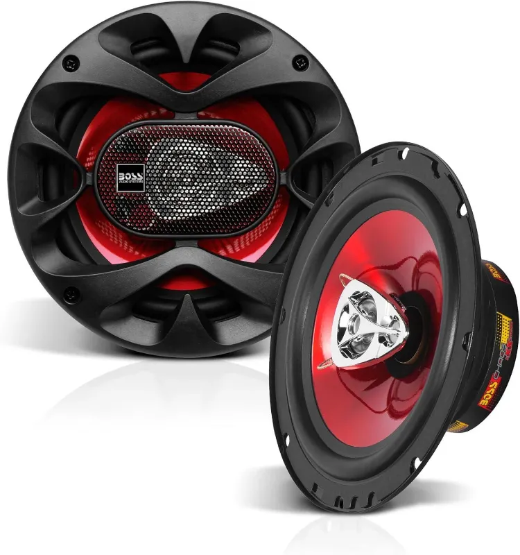 Photo 1 of **COLOR RED/SEE CLERK NOTES** BOSS Audio Systems CH6530 Chaos Series 6.5 Inch Car Door Speakers - 300 Watts 3 