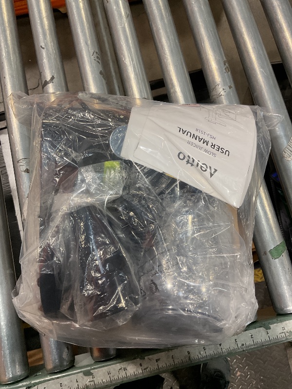 Photo 1 of **MISSING PARTS/PARTIAL SET**Aeitto Cold Press Juicer Machines, 3.6 Inch Wide Chute, Large Capacity, High Juice Yield, 2 Masticating Juicer Modes, Easy to Clean Slow Juicer for Vegetable and Fruit, Silver