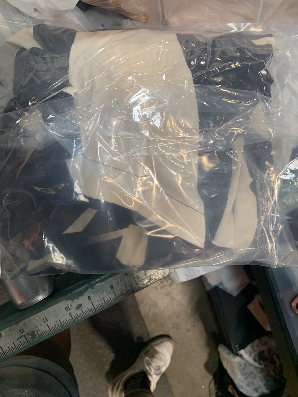 Photo 1 of ***Zipper is broken/ Will need replacement ***  Anoumcy Spaghetti Strap Boho Wide Leg Jumpsuits for Women Casual Summer Sleeveless Long Rompers 2025 Trendy One Piece Outfits Black XL