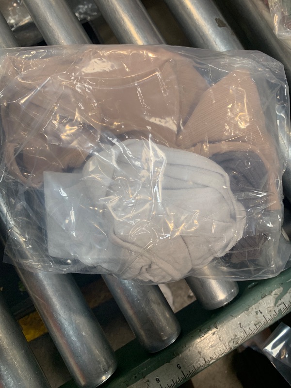 Photo 1 of ***Partial set Missing 1*** Eleplus 4 Pieces Comfy Cami Bra for Women Crop Top Yoga Bralette Longline Padded Lounge Bra Pack of 4(mix2, L-XL)